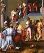 Jacopo Pontormo Punishment of the Baker oil on canvas